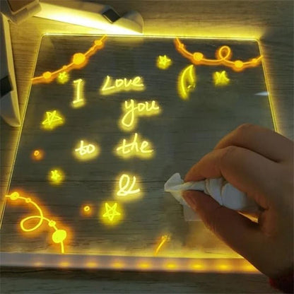 🎁Luminous Led Drawing Board For Children