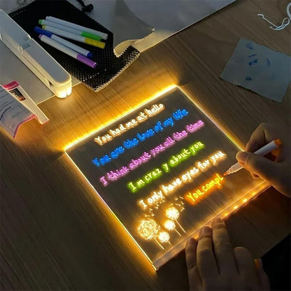 🎁Luminous Led Drawing Board For Children