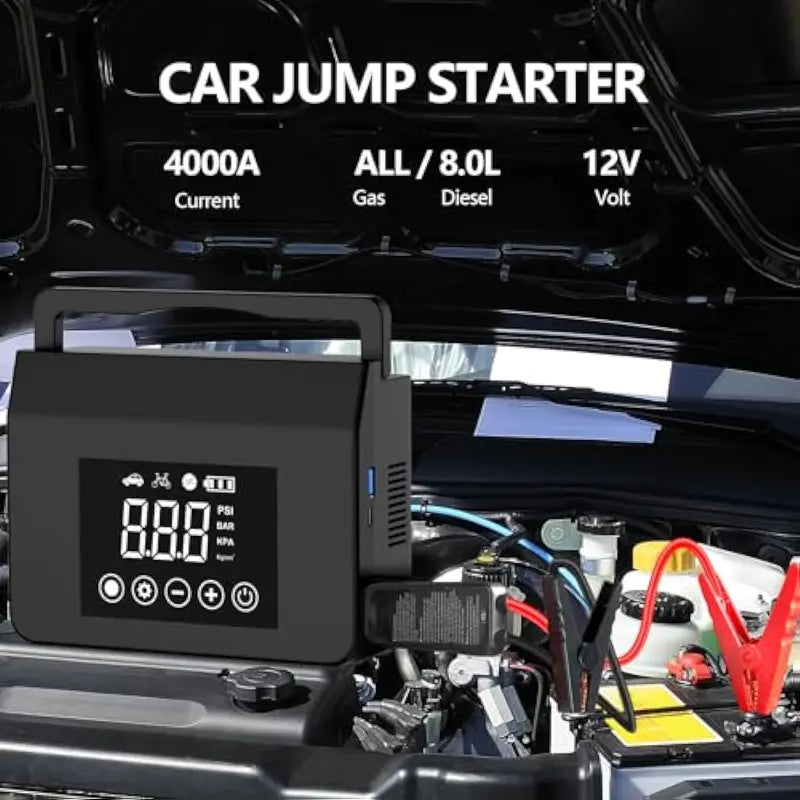 🚘Portable Car Jump Starter